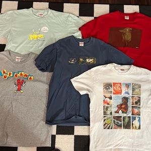 Supreme T-Shirt Bundle (5)
